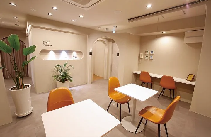 清潔な店内